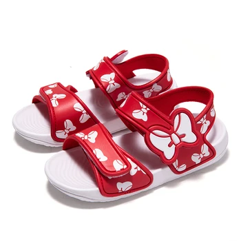 Новинка 2023, летние модные пляжные детские сандалии для воды, Легкая нескользящая обувь с мягкой подошвой, затеняющая кожу, Удобная для мальчиков