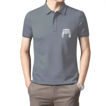 Мужская одежда для гольфа из хлопка с коротким рукавом, японская футболка поло для внедорожников SR5 4Runner Offroad Lifted Tires Truck для мужчин