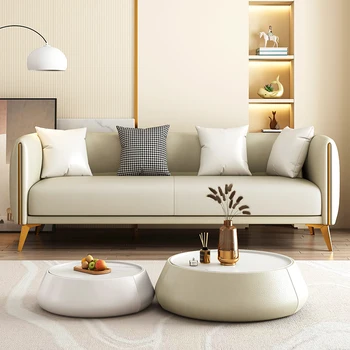 современный кожаный диван bubble модульный cloud accent дизайнерский диван с откидывающейся гостиничной кроватью мебель для гостиной moveis para casa