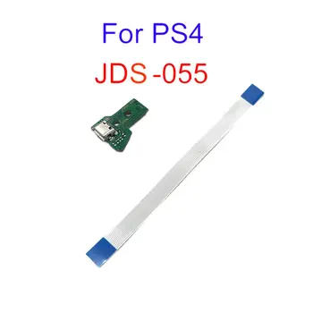 Для контроллера PS4 USB Порт Для Зарядки Плата Разъема JDS-055 Ручка плата переключателя зарядного разъема 12PIN кабельный Модуль для PS4