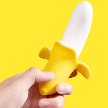 Фаллоимитатор, Вагинальный вибратор для женщин, мини-вибратор Banana Bass, Вагинальный массажер для мастурбации клитора, секс-игрушки в многочастотном режиме