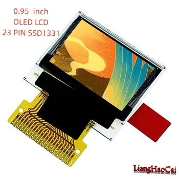 Большим спросом пользуется цветной 0,95-дюймовый OLED-дисплей высокой четкости 96x64 с дисплеем SSD1331 SPI Serial 23PIN Electronics
