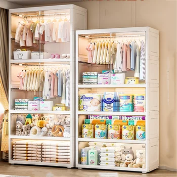Пластиковый шкаф-органайзер для младенцев, женский шкаф-купе, коробка для одежды, Пластиковые картотечные шкафы, мебель для хранения Roupeiro