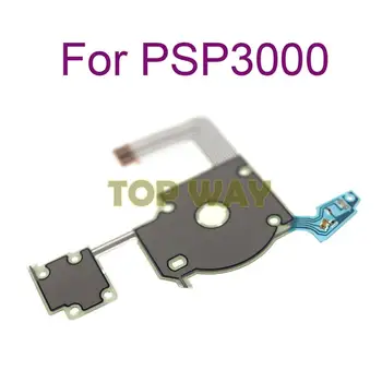 50 шт. Оригинальный новый гибкий кабель L-образной левой кнопки клавиатуры для материнской платы PSP3000 095 с проводящим гибким кабелем для PSP 3000