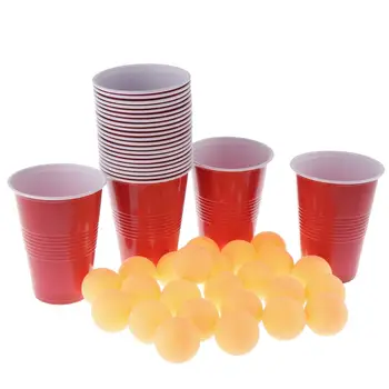 В набор игровых мячей входят 24 чашки + 24 шарика, компактный материал