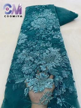 Женское платье для горячей свадебной церемонии в классическом стиле, серия вышивки Роскошным тяжелым бисером и пайетками, ткань высшего качества