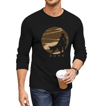 Новая длинная футболка Dune с аниме, футболки оверсайз, топы, мужские забавные футболки
