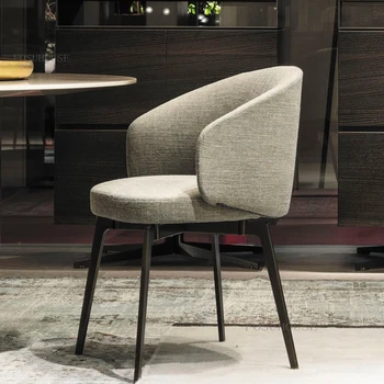 Скандинавские Металлические обеденные стулья Мебель для дома Стул для ресторана Стул для гостиной Прочный Индивидуальный Обеденный стул для столовой