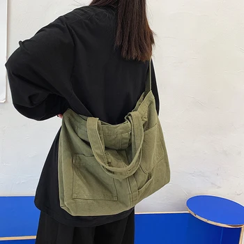 Женская универсальная сумка-мессенджер Повседневная классическая сумка-ранец с широким ремешком Многоцелевая сумка для покупок большой емкости