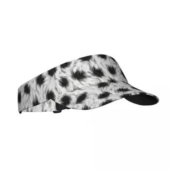 Летняя воздушная солнцезащитная шляпа Cruella с козырьком из животной текстуры, защита от ультрафиолета, Спорт, Теннис, Гольф, бег, солнцезащитная кепка
