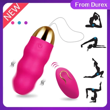 Беспроводной носимый вибратор Egg для женщин Тренажер для мышц влагалища с дистанционным управлением Вибрирующее яйцо для взрослых 18 Секс-игрушек