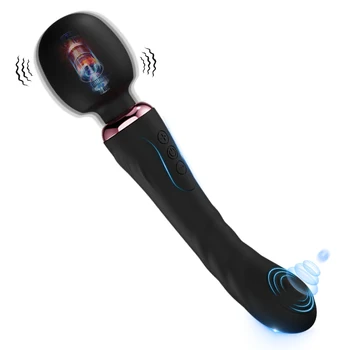 Мощный оральный вибратор для клитора, невидимые вибрации Для женщин, Волшебная палочка, безопасный силиконовый массажер, секс-игрушки для взрослых Для женщин, товары