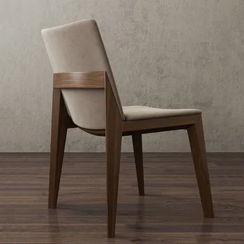 Материал для кухонных обеденных стульев в деревенском стиле, Дизайнерские Современные обеденные стулья для спальни, шезлонг, мебель для дома De Cocina