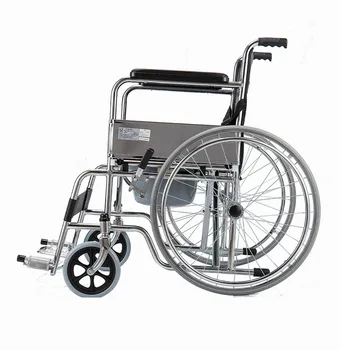 Складной и портативный с туалетом для инвалидных колясок Портативный самокат для пожилых людей и инвалидная коляска для пожилых людей