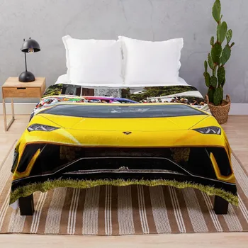 Желтое покрывало Huracan, пушистые одеяла, большие пушистые одеяла, покрывало для дивана